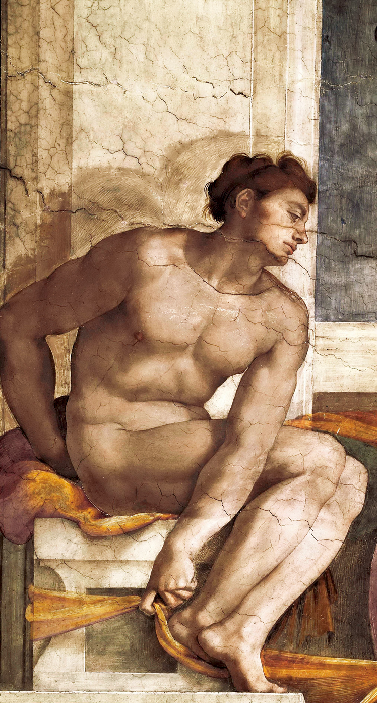  米开朗基罗·博那罗蒂 Michelangelo di Lodovico Buonarroti Simoni——裸体巨人 (3)